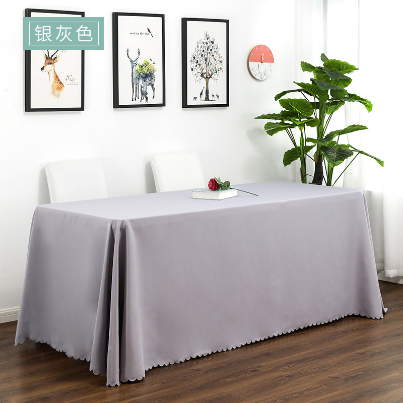 Mantel de mesa rectangular rojo para eventos y bodas, diseño elegante, ideal para hoteles y publicidad al por mayor