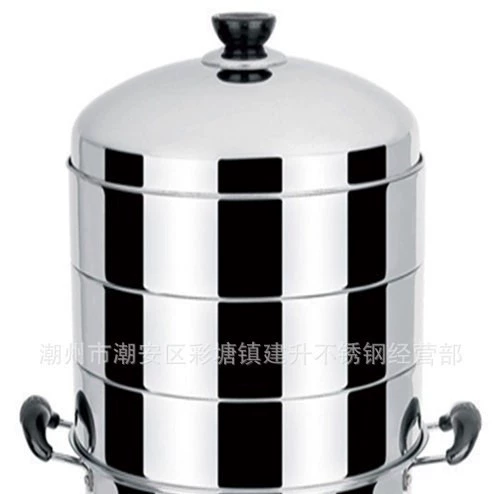Stainless steel steamer by Jian Sheng Da, энергосберегающий пароварник, утолщенный четырехслойный, без запаха, высокая эффективность и экономия, кастрюля