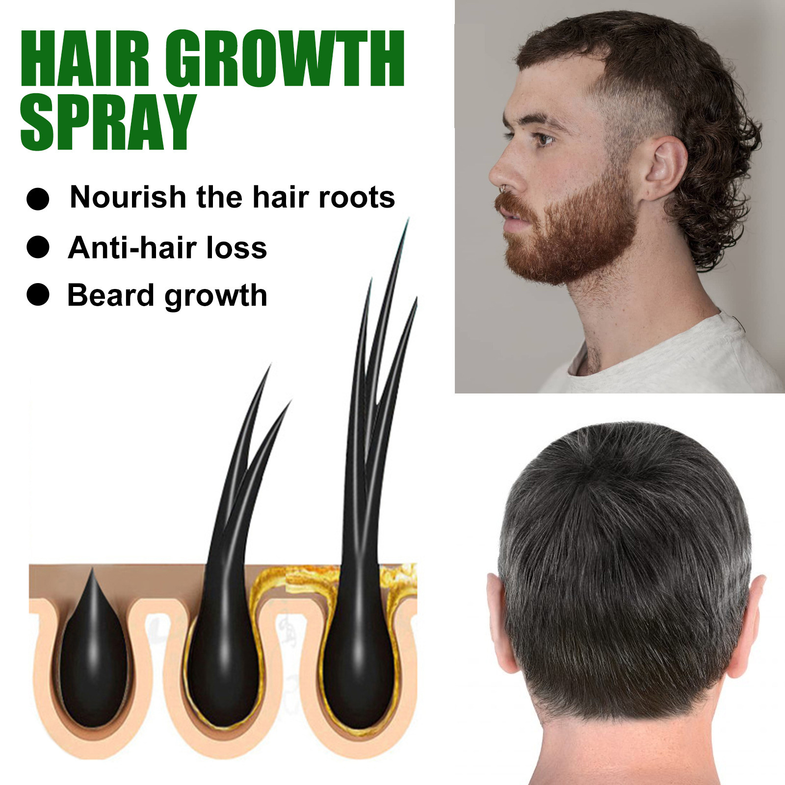 essence EELHOE Ginger Nourishing Conditioner Toughness Repairing Liquid Hair Root Care spray_voghion.com