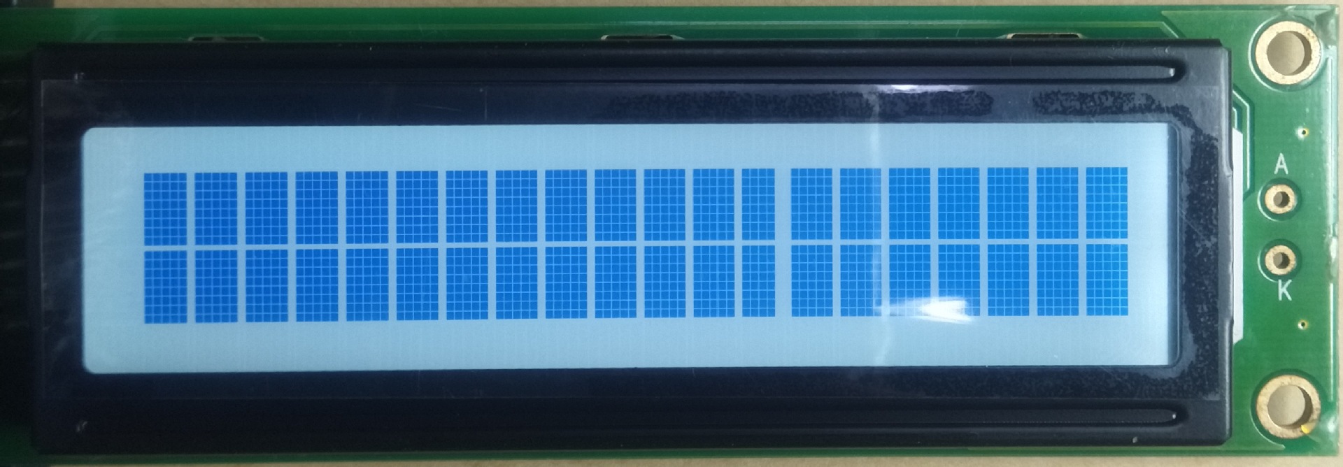 LCD液晶显示模组LCM黄绿屏蓝屏显示器字符显示屏20x2行2002B