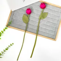 Пятно новый розовый красный стерео diy цветы корсаж платье платье платье для волос сумка аксессуары для багажа ins ветер