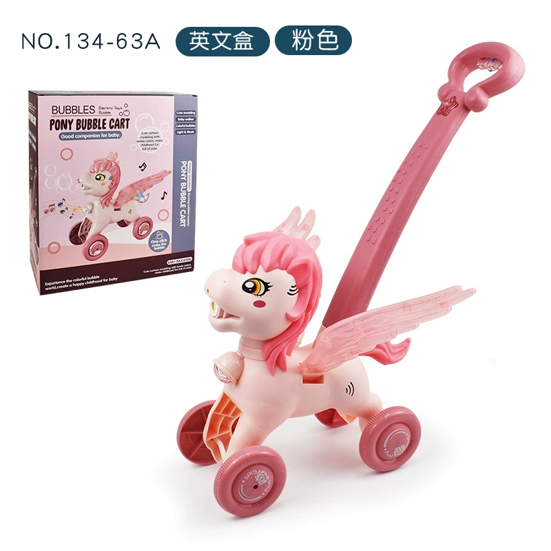 TikTok, bubble machine, airplane, automatic train, electric toy with light music, new collection, fully automatic