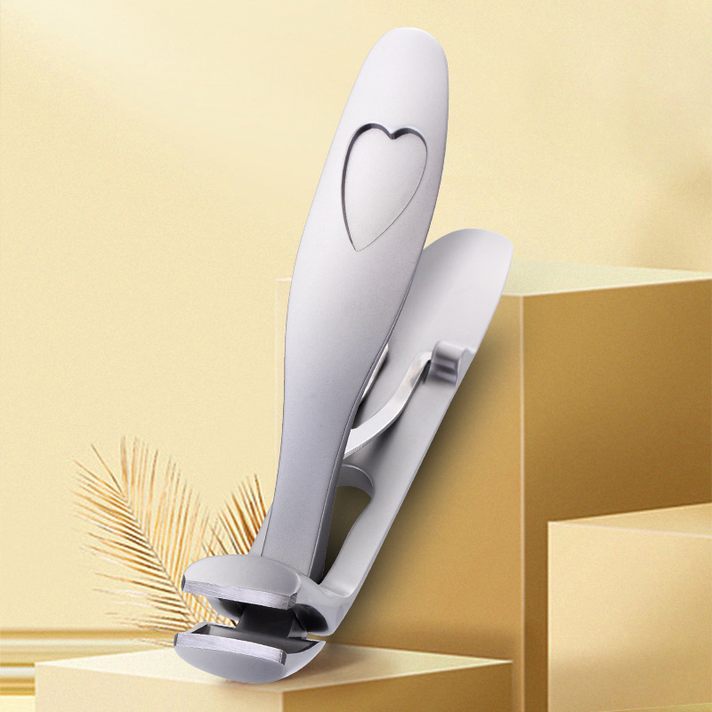 Cortauñas portátil universal de aleación doméstica Temu, tijeras de manicura para uñas duras y gruesas, cortaúñas de acero en polvo