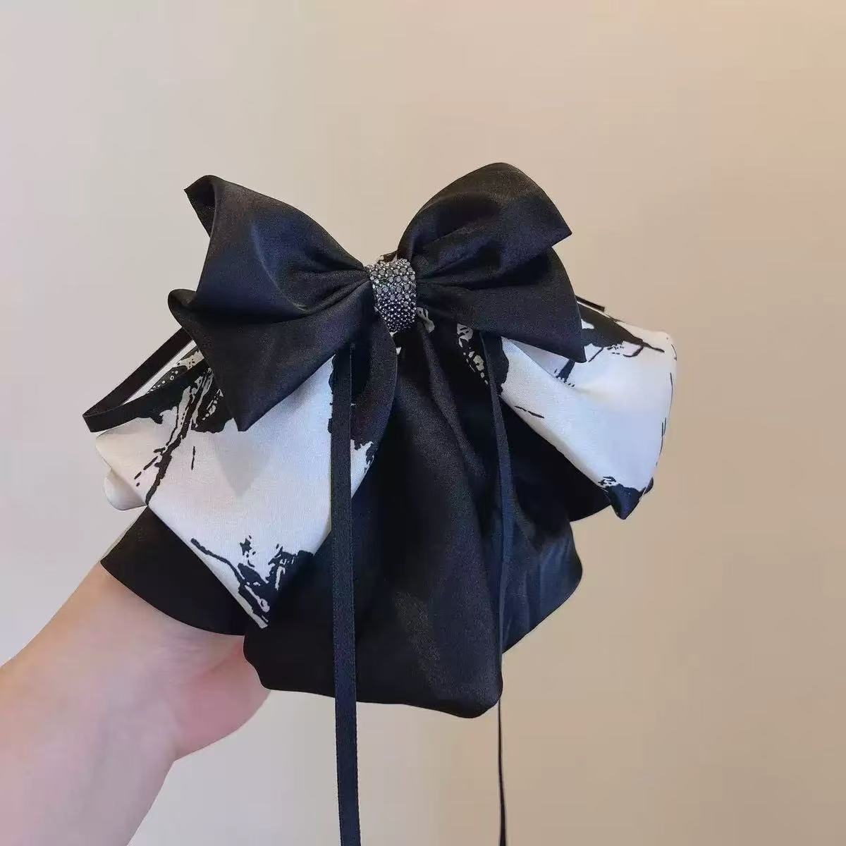 47#나비 인기 원단 & 포니테일 클립