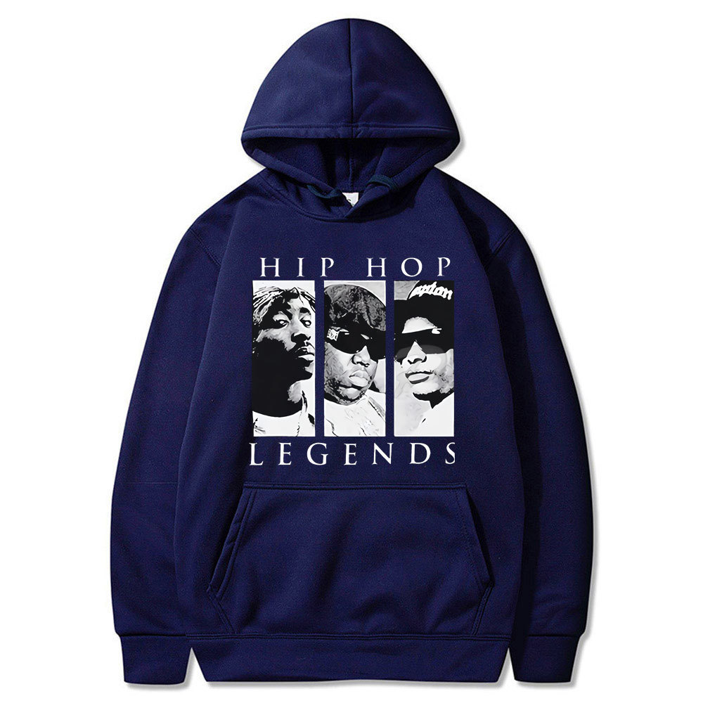 Hip Hop Legend Tupac 2Pac Hoodies Printing Cotton Men Hoodie