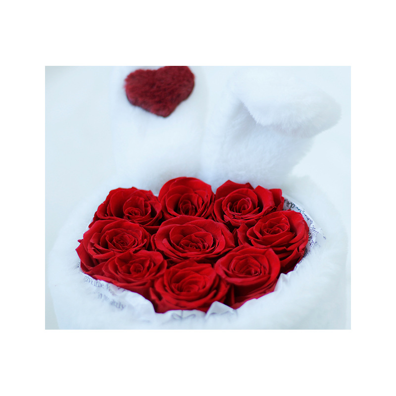 Ramo de Flores Eternas, Rosas al por Mayor para Cumpleaños de Niñas, Flores Secas, Día de San Valentín, Rosas Eternas Románticas