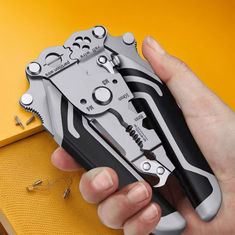 新款万用断线工具电工剥线钳子多用断线工具