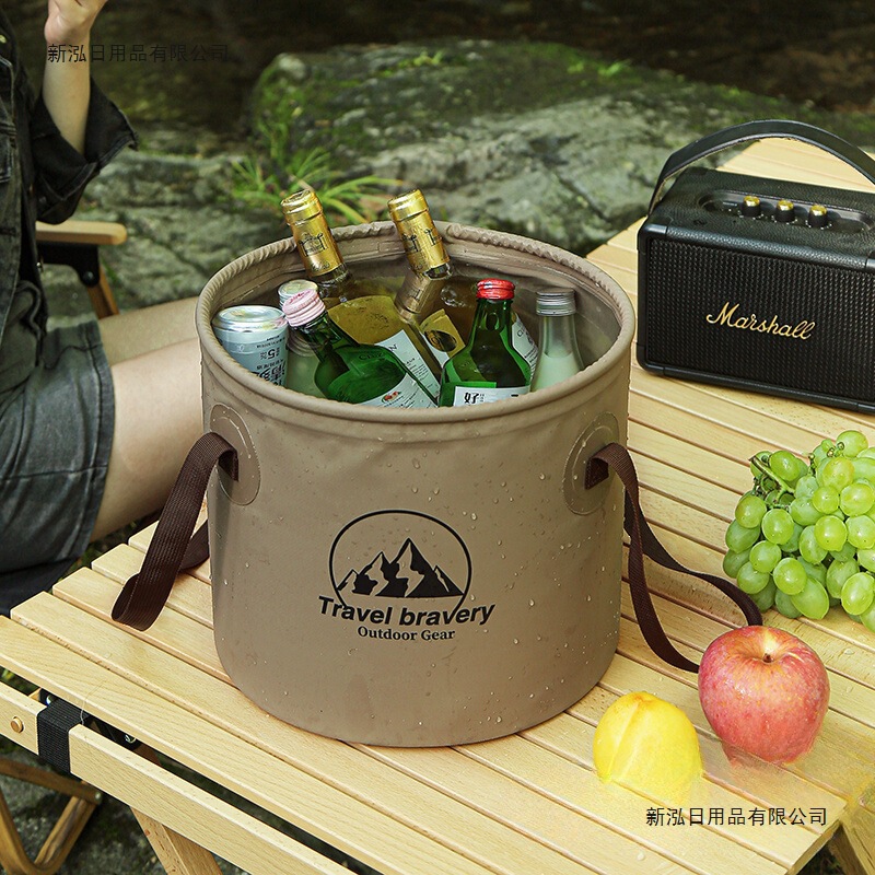 Outdoor Folding Multi-Functional Bucket, Foldable Large-Capacity Bucket for Car Washing, Travel, Camping, Fishing, Portable Outdoor Bucket Outdoor Folding Multi-Functional Bucket, Foldable Large-Capacity Bucket for Car Washing, Travel, Camping, Fishing, Portable Outdoor Bucket
