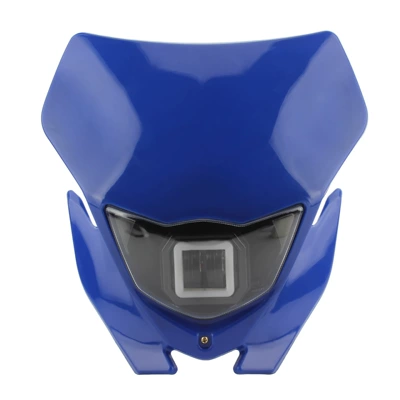 Motorcycle headlights, headlights motorcycle modification KLX CRF - blue