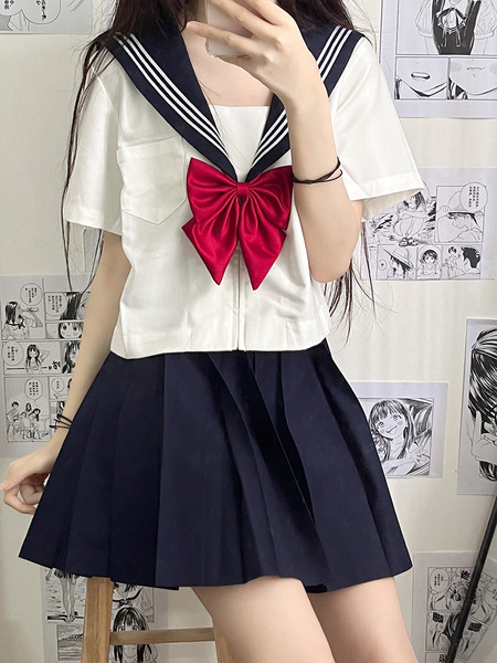 Japanese student pleated skirt