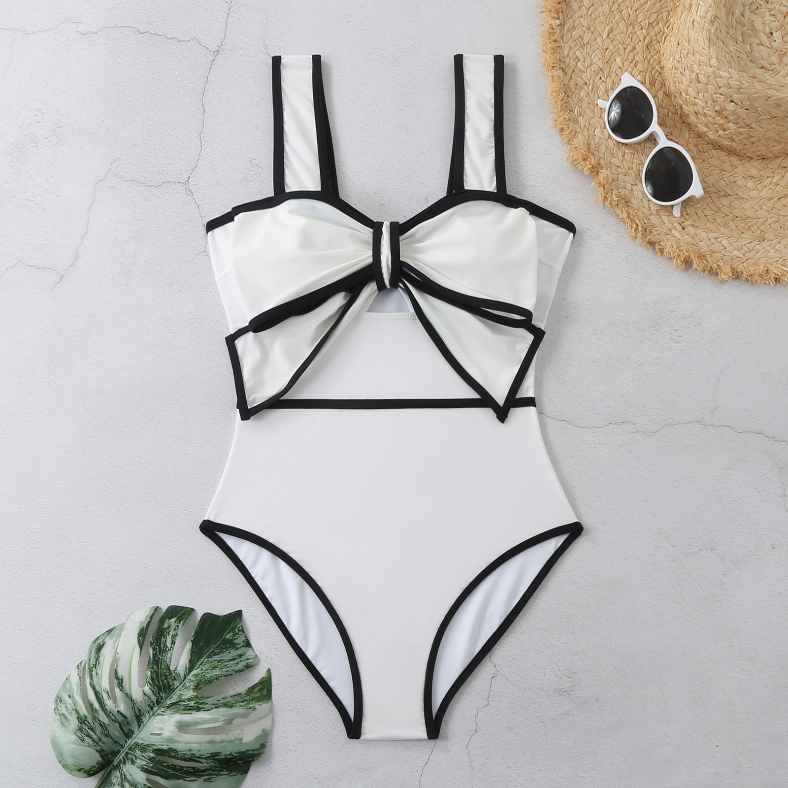 Costume intero stile bohémien con gonna lunga da spiaggia_voghion.com