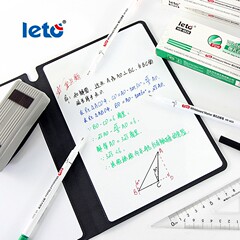 LiteRoad Ultra-Thin 0.5MM Erasable Whiteboard Marker—Creative Colored Highlighters for Teaching, Office Use, and Fine Dry-Erase Pens