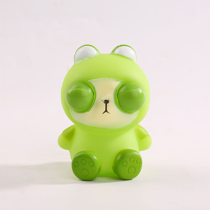 Transfronterizo caliente-venta llamativo gusano vegetal pellizco música descompresión juguete squeeze ojo-soplado creativo ventilación descompresión artefacto fábrica al por mayor