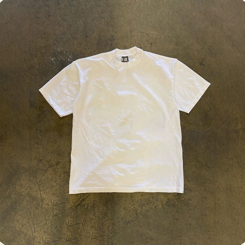 Make Money to Do Charity: Three-Thread 260 Pure Cotton Double Yarn Upupxia Couple's Loose Short-Sleeve T-Shirt for Women and Men Make Money to Do Charity: Three-Thread 260 Pure Cotton Double Yarn Upupxia Couple's Loose Short-Sleeve T-Shirt for Women and Men