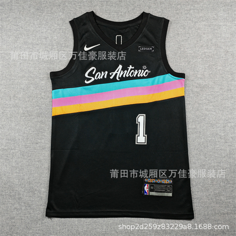 26 camisetas estadounidenses Cross-Border Warrior Courix Timberwolves 76ers espinadas camiseta de baloncesto image 28