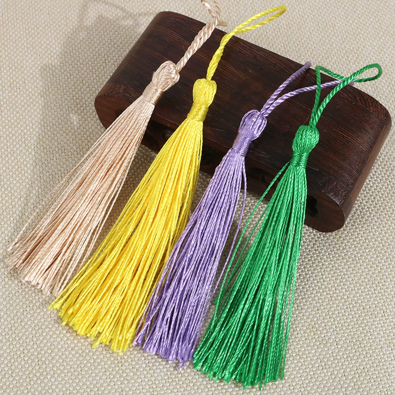 Оптовая Продажа с фабрики китайский узел кисточкой Закладка маленькая кисточка шип коробка вентилятор аксессуары для волос праздничный DIY кулон