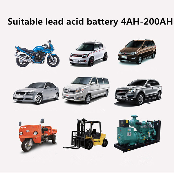 12V/24V 10A SMART Car Battery Charger Intelligent Repair