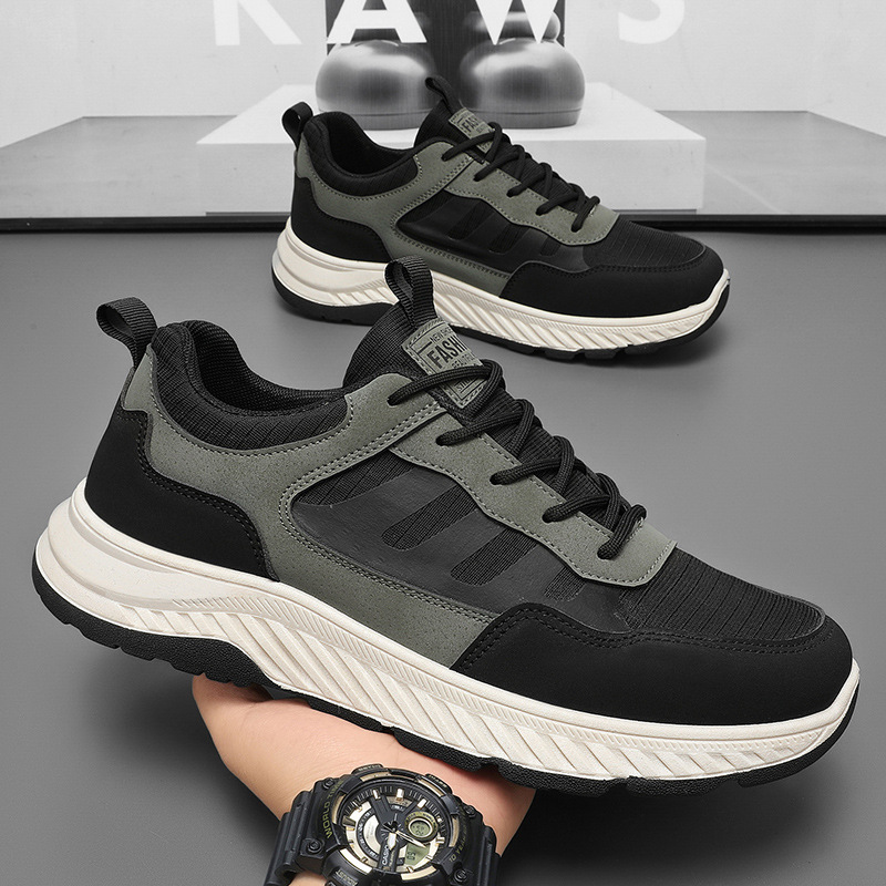 2026 primavera de moda nueva variedad de zapatos deportivos transpirables de suela gruesa anti-deslizante zapatos casuales de carrera