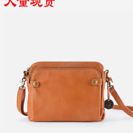 三层皮革斜挎肩包手拿包 Three Layer Leather Crossbody Shoulde