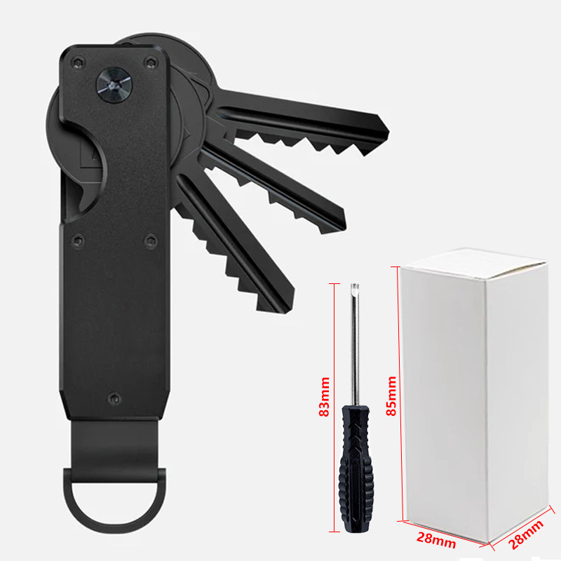 Keychain metal spot transfronterizo de aleación de aluminio Key Holder Best regalos en el extranjero