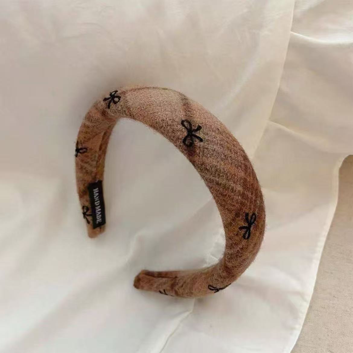 Otoño y invierno Meilade coreano retro estricto esponja cabeza de banda nueva variedad de terciopelo alto cráneo ancho banda de cabello mayorista