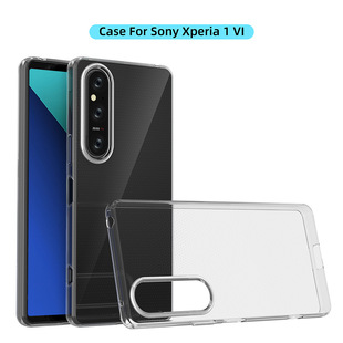 Factory supply for Sony Xperia 10VI transparent phone case Sony ultra-thin TPU protective case soft case