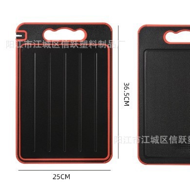 Placa de verduras multifuncional de descongelación de doble cara Placa de verduras de aleación de aluminio con afilador de ajo de molienda Pintura de pulverización Placa de corte de verduras de molienda