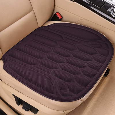 Seaweed Fiber Car Seat Cushion, Four Seasons Pad - noble-purple-front-single-seat-seaweed-fiberintegrated-moldinganti-slip-no-disassembly-and-assembly-piece