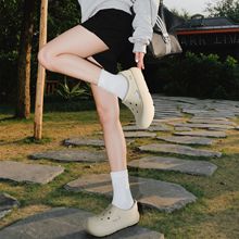 花园洞洞鞋女款夏季外穿2025新款沙滩eva增高防滑踩屎感凉拖鞋女
