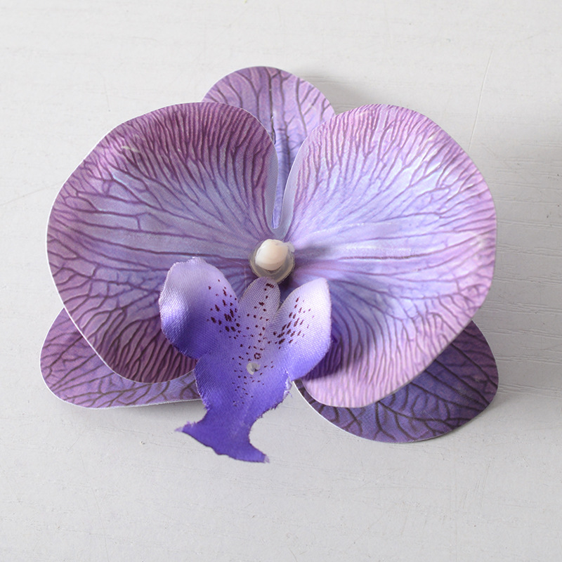 シミュレーションフィルム胡蝶蘭花頭花弁シミュレーション花アクセサリーヘアピンdiy手作りウェディングドレス装飾|undefined