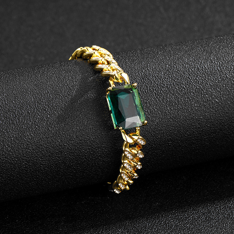 Fashion Geometric Alloy Inlay Rhinestones Unisex Necklace 1 Piece