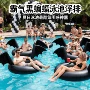 定制充气跨境黑色泳圈