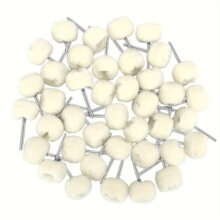40pcs Polishing Buffing Wheel Kit for Rotary Tools Wool�羳