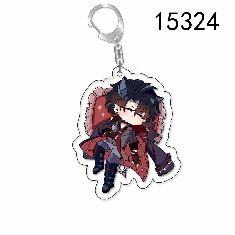 Акриловый брелок — оригинальный фигурка god chibi талисманы (El Haisen, Kavi, Qiliangliang), 5,22×4,88 см