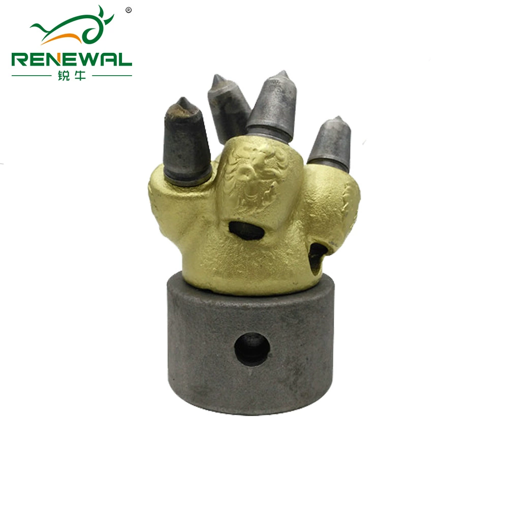 Базовые сверлильные инструменты: китайское направляющее устройство для корончатого сверла (RP4-19SQHF) с зубчатым колесом на хвостовике 19 мм