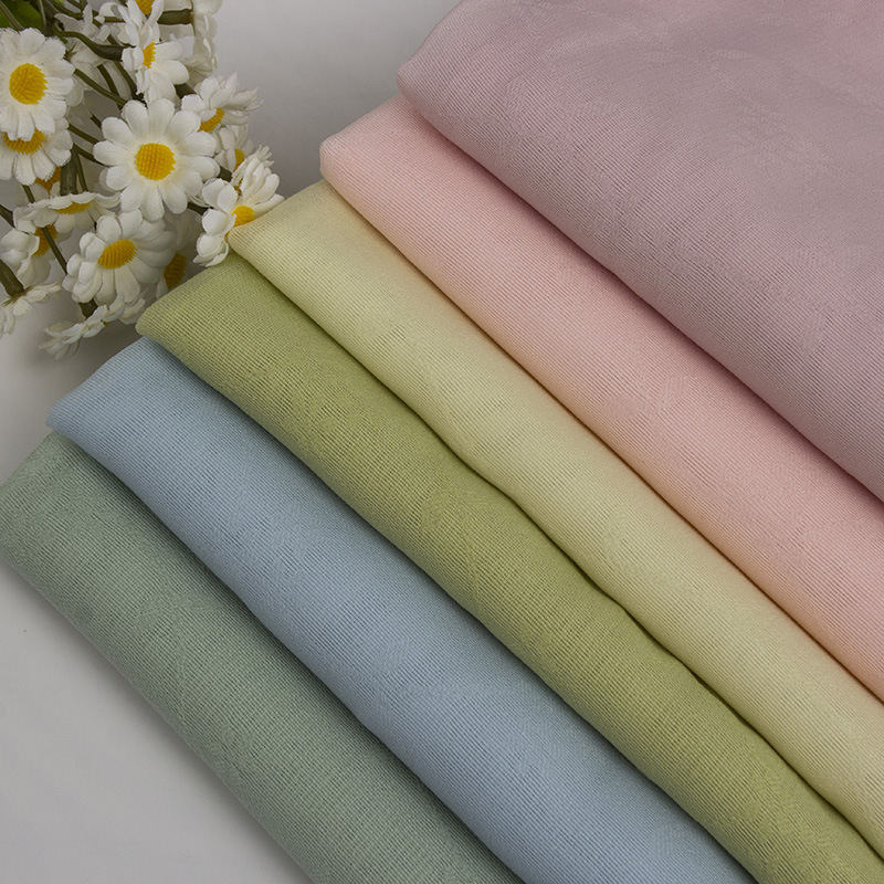 紫藤绣天丝大提花面料连衣裙汉服国风新中式提花面料厂家直销现