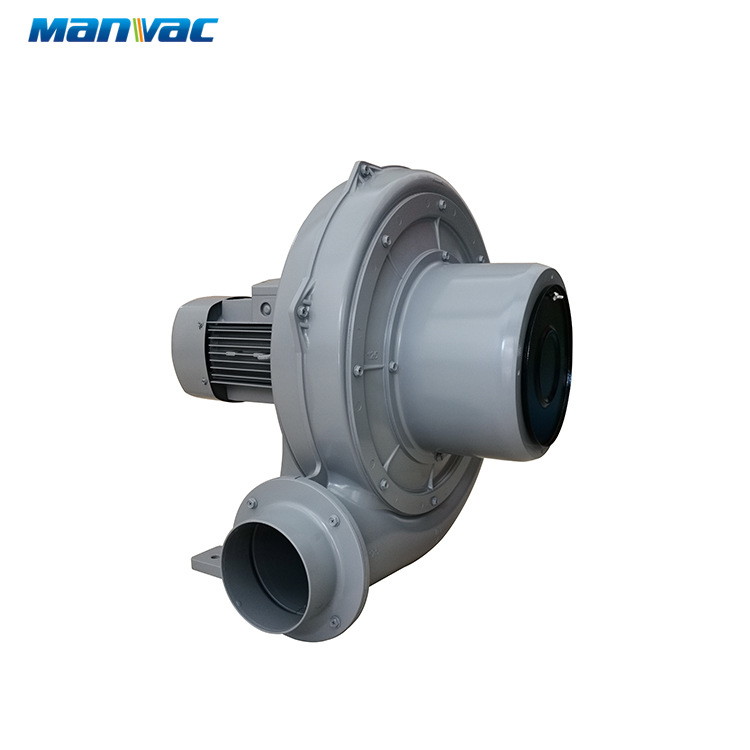 3.7KW铝合金中压风机直叶式中压鼓风机颗粒上料输送工业风机