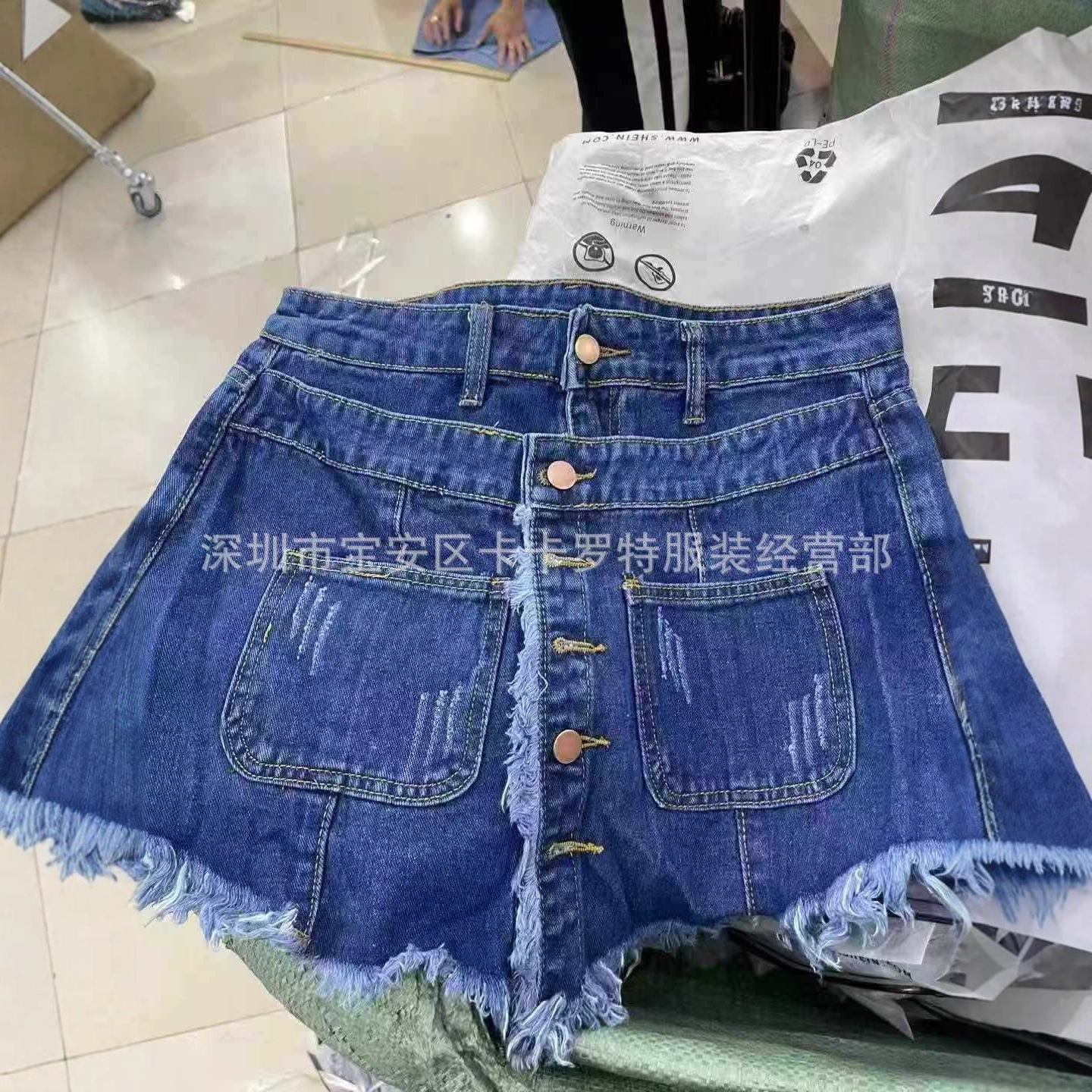 Europa y los Estados Unidos shein jeans de moda mezclados diversos comercio exterior al por mayor jeans transfronterizos africanos a bajo precio image 4