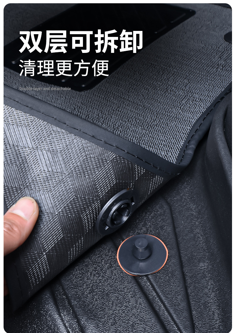 Special Wuling Rongguang Floor Mats Fully Surround Rongguang 6407/Rongguang 6470 Special Car Modification Accessories Tpe Floor Mats