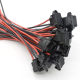 Electric car with cover three vertical charging port 10AWG soft silicone wire product type socket wire length 20cm