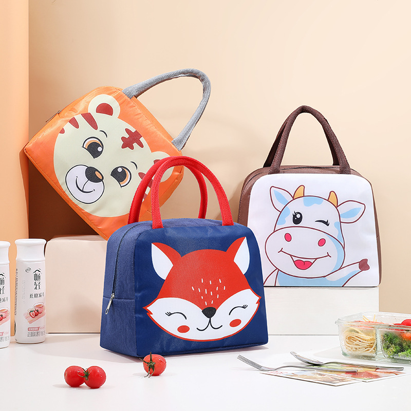 Children's Lunch Box Bag, Handbag, Meal Bag, Primary School Student Lunch Box Bag, Portable Insulated Bag, Lunch Bag, Lunch Bag, Cartoon