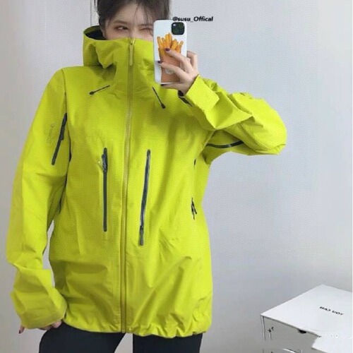 Bird's same style sv alpha beta outdoor jacket seamless glued waterproof and windproof casual sports jacket