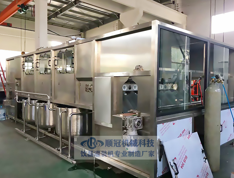 大型桶装水生产线 桶装水自动灌装机生产厂家