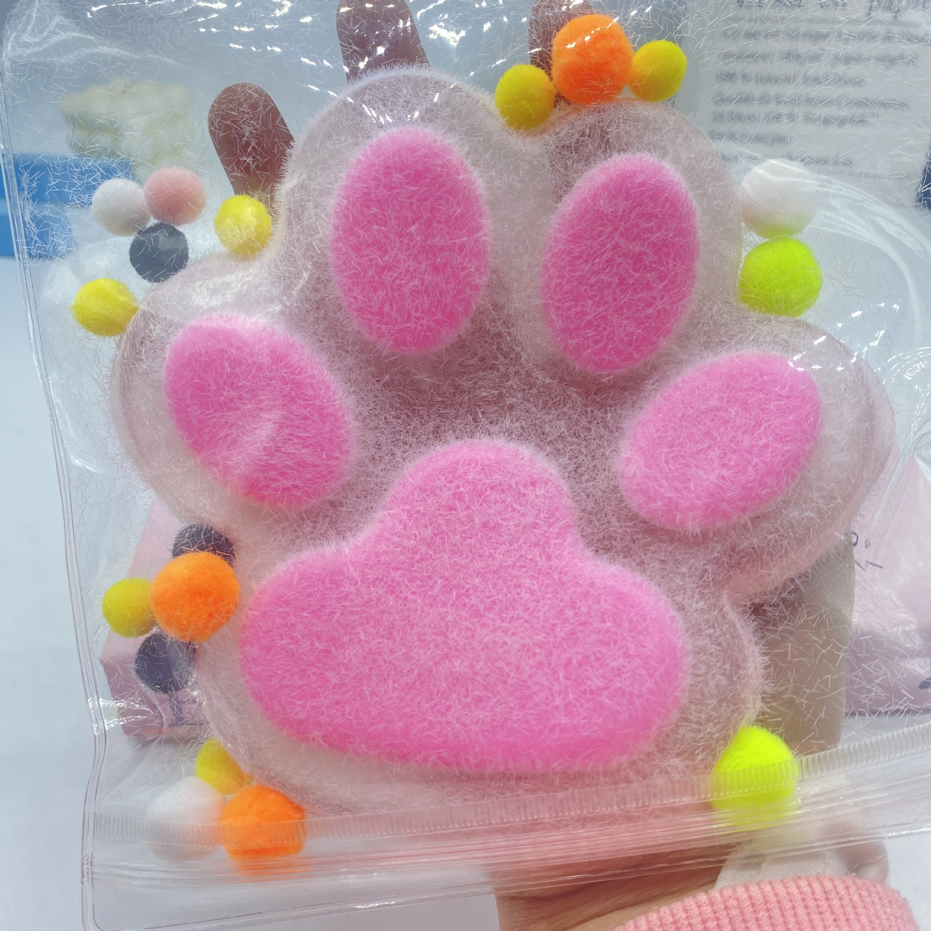 Pequeño libro rojo con garras de felino de peluche super grandes pellizcadas pellizcadas juguetes de descompresión de barro súper suave para jugar pellizcadas pellizcadas pellizcadas reducción de presión image 14