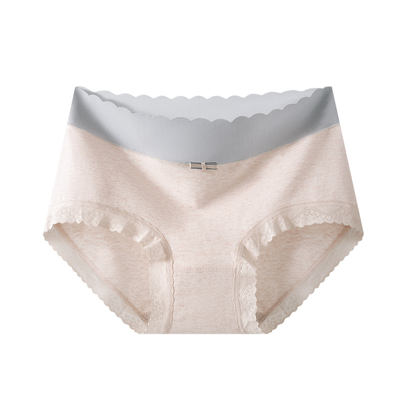 50 piezas de ropa interior de mujer de algodón de color, ropa interior sin costuras transpirable agradable para la piel 10A entrepierna antibacteriana entrepierna de algodón entrepierna calzoncillos de mujer