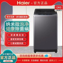 海尔波轮洗衣机全自动12公斤大容量家用大容量除菌直驱变频防缠绕