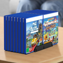 ps5 slim pro游戏碟片收纳支架XBOX光盘switch周边桌面CD盒大容量