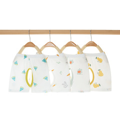 寶寶開檔短褲嬰兒夏季薄款家居褲子純棉外穿5分褲睡褲小童休閒褲