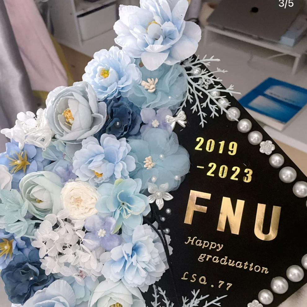 学士帽簪花diy材料包大学生毕业照博士硕士帽子装饰送女毕业礼物.-阿里巴巴