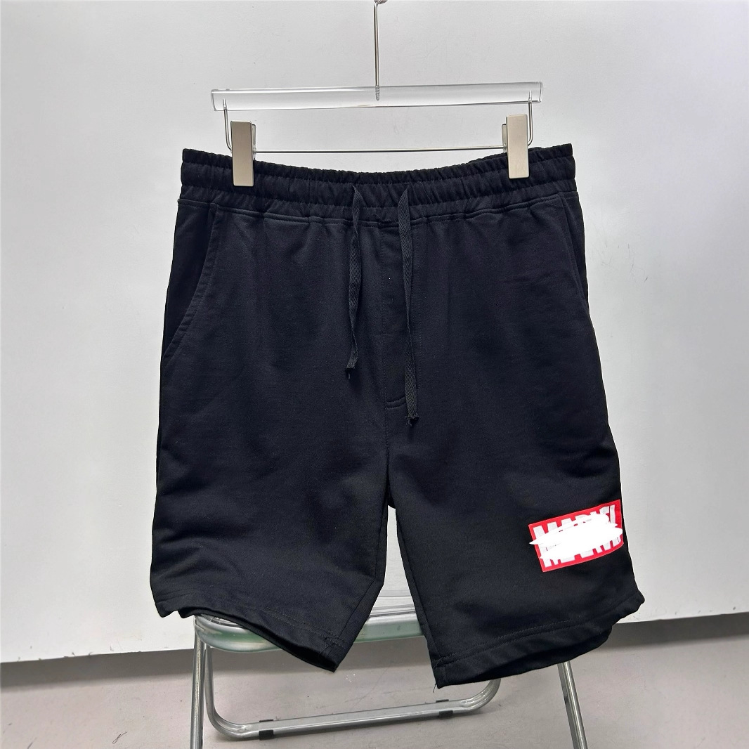 【KZ2924】男士毛圈中裤 弹力腰围 抽绳随机